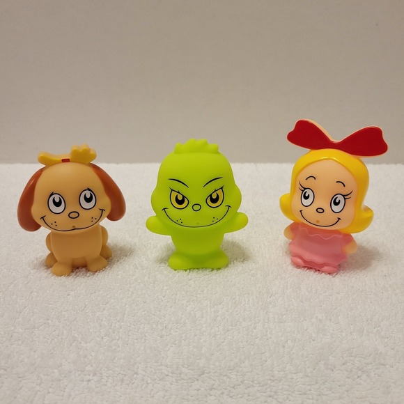 Other - infantino Grinch - Cindy‎ Lou and Puppy action figures